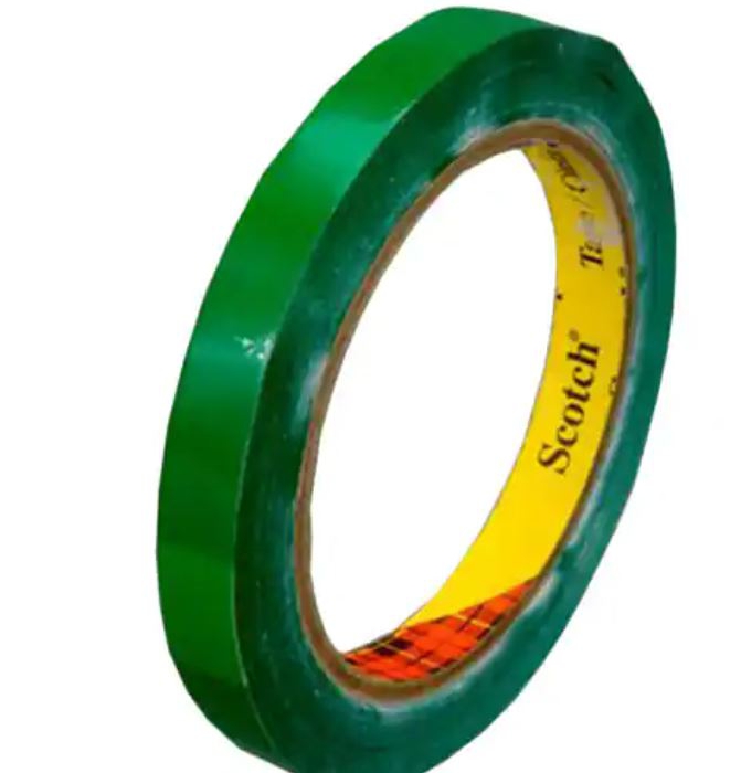 690 CINTA DE ACETATO VERDE 12MMX66M  image number null