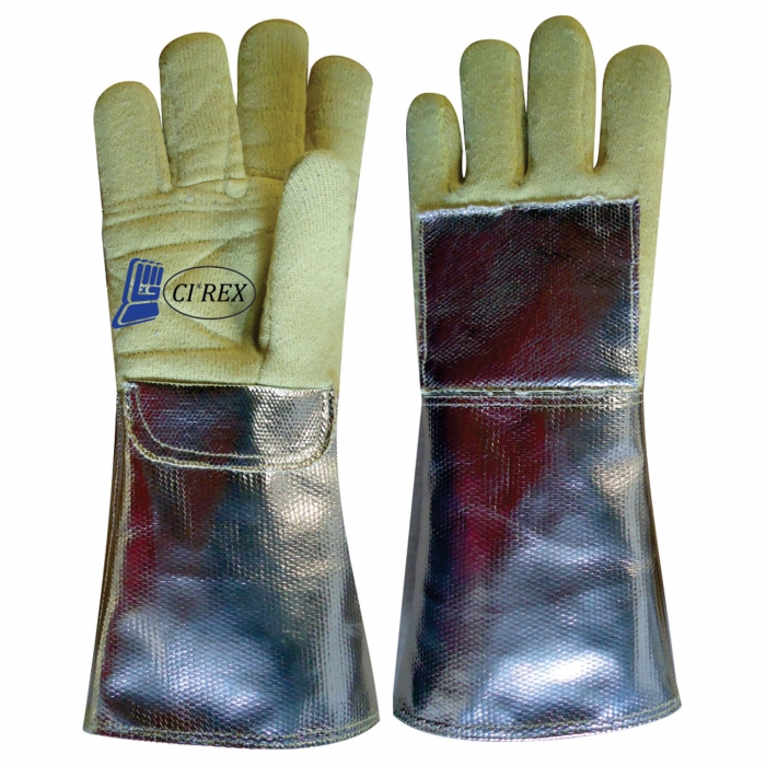 Guante Ci Rex de Kevlar Aluminizado C3 Forros Nomex Unitalla  image number null