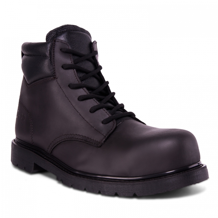 Zapato Vallen Borcegui de Piel Cafe CC Policarbonato Suela NitriloPvc T8  image number null