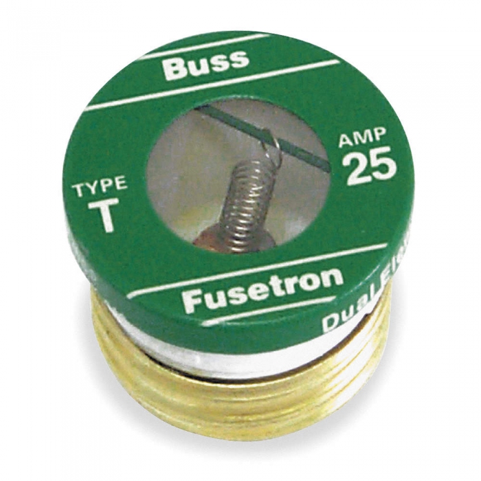 Fusible Bussman T15 Tipo Tapon de 125 V  image number null