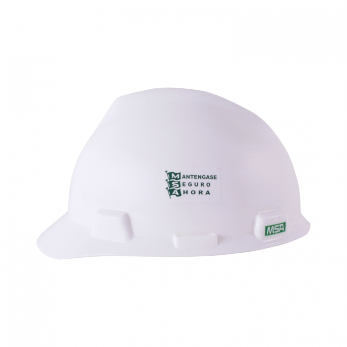 CASCO TIPO CACHUCHA MSA VGARD BLANCO SUSPENSION ONETOUCH  image number null