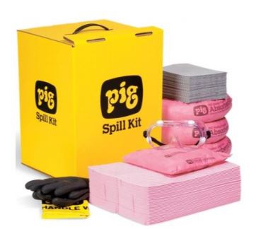 KIT PDERRAMES NEW PIG HAZMAT CAP DE ABSORBENCIA DE 5.5 GAL  image number null