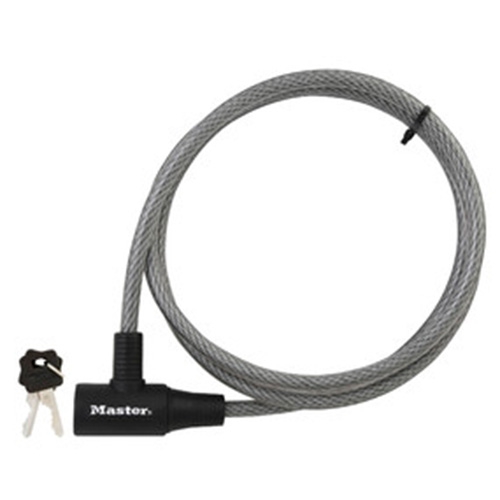 BLOQUEO DE CABLE MASTER LOCK CLLAVE 6 FT(1.8M) X 38 IN(10MM)  image number null