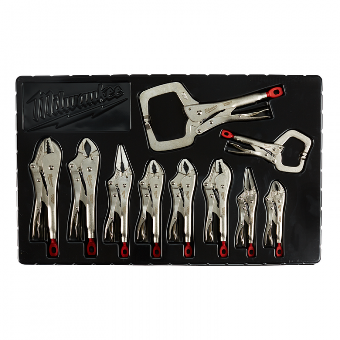 PINZAS MILWAUKEE 48223690 DE PRESION TORQUE LOCK KIT DE 10 PZAS  image number null