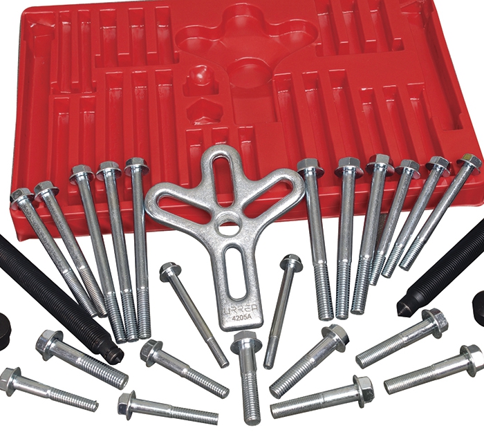 JUEGO URREA 4205A DE EXTRACTOR AUTOMOTRIZ TIPO INPATA DE GALLOIN O INDE VOLANTEIN 25 PIEZAS  image number null