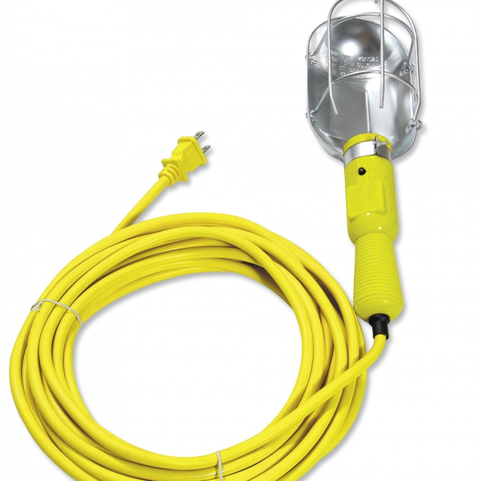LAMPARA SURTEK 136097 DE TALLER CON CANASTILLA METALICA 15M  image number null
