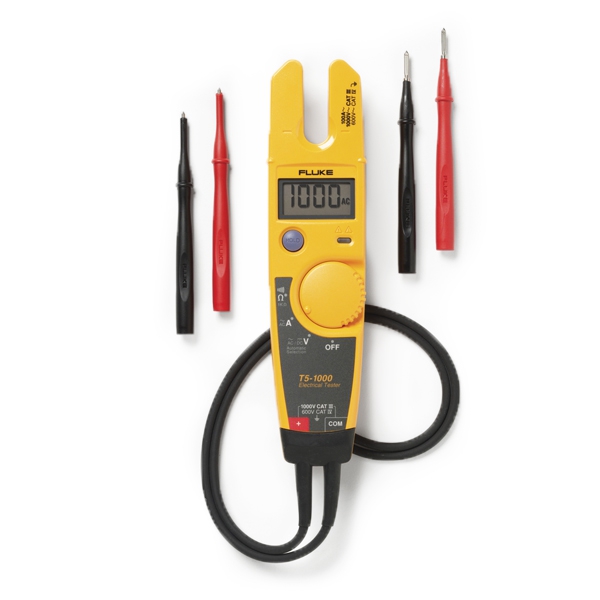 COMPROBADOR FLUKE T51000USA ELECTRICO DE VOLTAJE CONTINUIDAD Y CORRIENTE 1000V  image number null