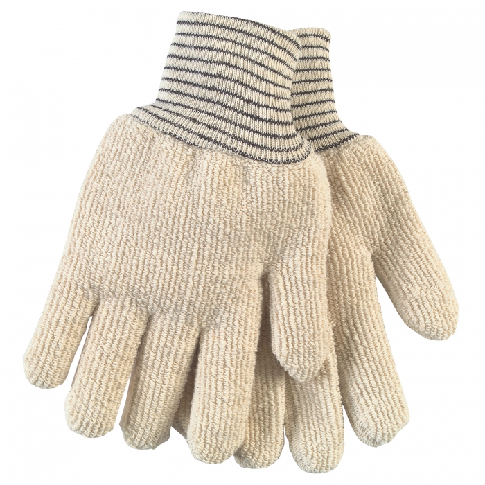 GUANTE MCR DE LINEA CALIENTE DE ALGODON 28 OZ PULSERA DE MALLA BLOQUE INOXIDABLE PROTEGE HASTA 250 GRADOS F TL  image number null