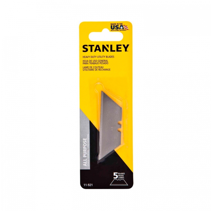 Hoja de Repuesto Stanley 11921 PNavaja 0.024 In Grosor 5 Pzas  image number null