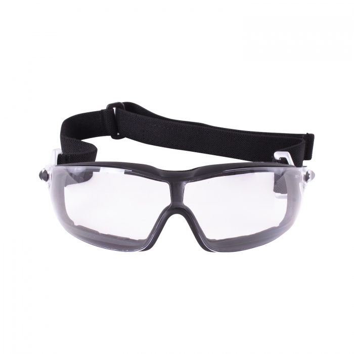 LENTE MCR CREWS DE POLICARBONATO ARMAZON NEGRO MICA CLARA ANTIEMPANANTE  image number null