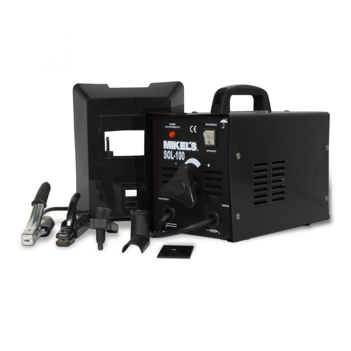 SOLDADORA MIKELS SOL100 DE ELECTRODO 100 AMP 110 VCA  image number null
