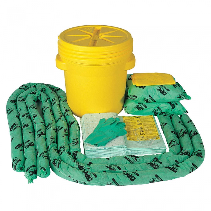 KIT ABSORBETNE BRADY PARA DERRAMES QUIMICOS 20 GAL  image number null