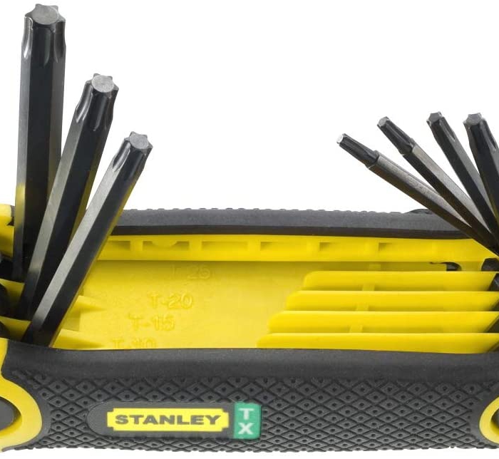 JUEGO DE LLAVES HEXAGONALES PRO TORX STANLEY 69266 8 PIEZAS  image number null