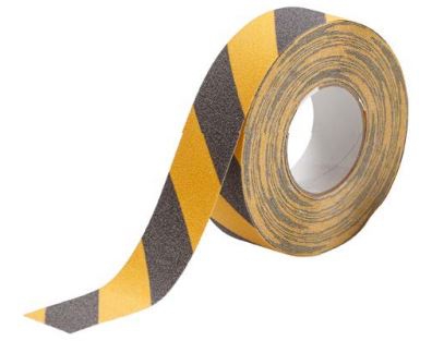 CINTA BRADY ANTIDERRAPANTE NEGROAMARILLO DE 2 IN X 60 FT  image number null