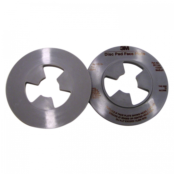 PLACA FRONTAL 3M PSOPORTE DE DISCOS GRIS 4 12 IN  image number null