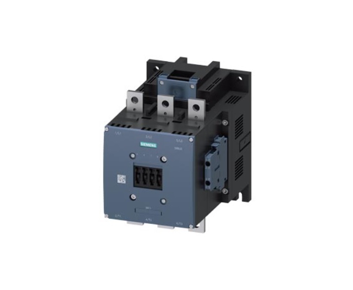 Contactor Siemens 3rt10756af36 de 3 Polos Tamaño S12 400 a 200 Kw400 Vac 5060 Hz 2 Na2 Nc  image number null