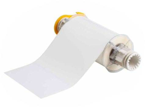 Cinta Brady Poliester para Impresora Powermarck de 6in X 50 Color Blanco  image number null