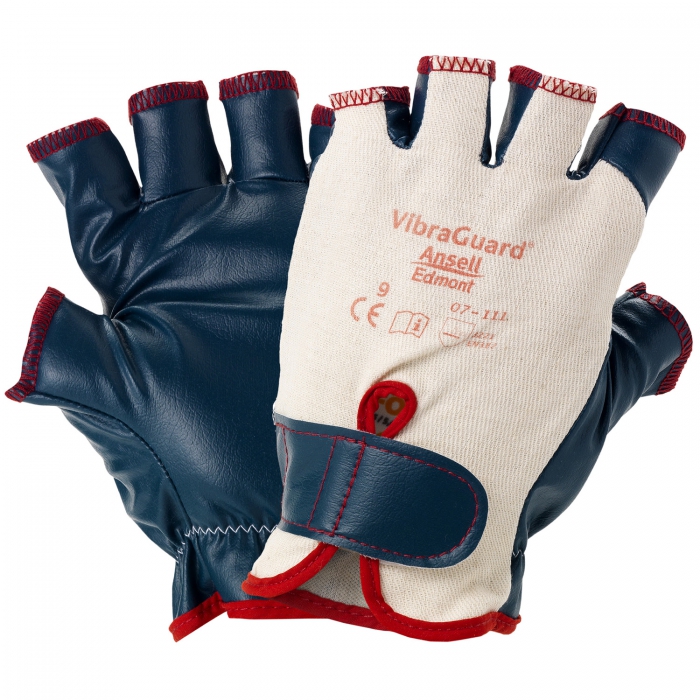 MANOPLA ANSELL VIBRAGUARD NITRILO ANTI IMPACTO T8  image number null