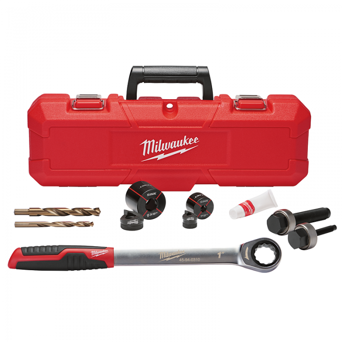 JUEGO MILWAUKEE 49162702 DE PERFORADOR SINK EXACT DE 44199  8  image number null