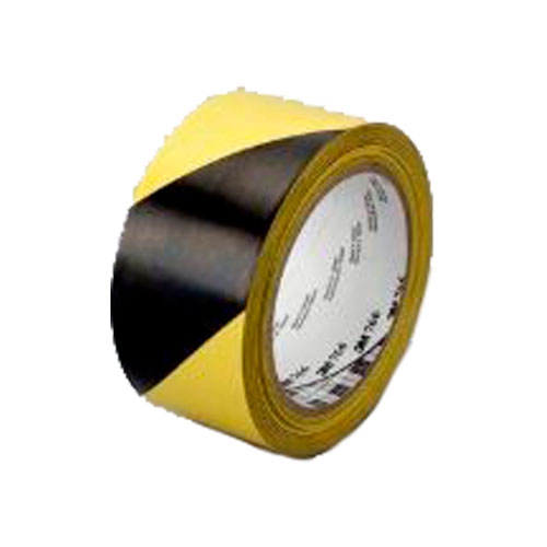 CINTA 3M 766 DE VINYL NEGROAMARRILLO DE USO GENERAL MEDIDA 7.6 CM X 33 M  image number null