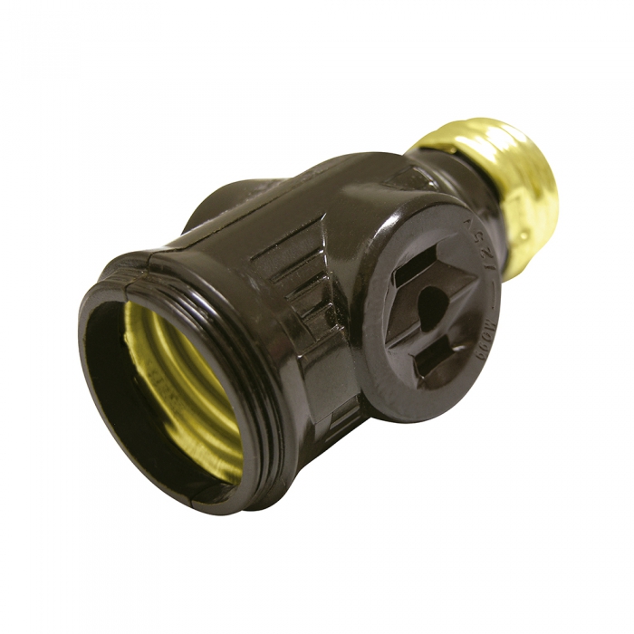 PORTALAMPARA SURTEK 136652CON LADRON CAFE 127V  image number null