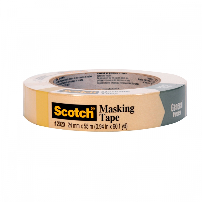 Cinta Masking 3m 70006939006 de Papel Beige de 48 Mm X 54.8 M  image number null