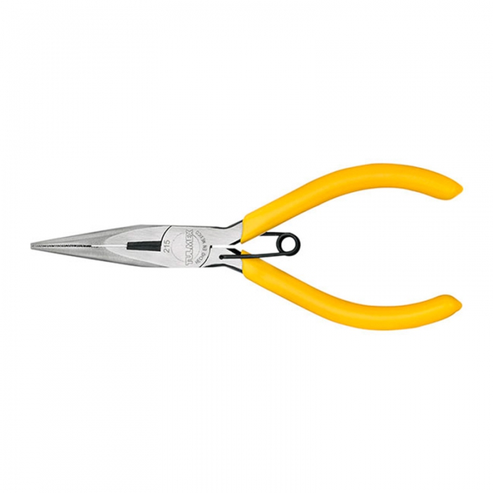 MINI PINZA KLEIN TOOLS PUNTA CONICA CCORTE 5 IN MANGO DE PLASTICO AMARILLO  image number null