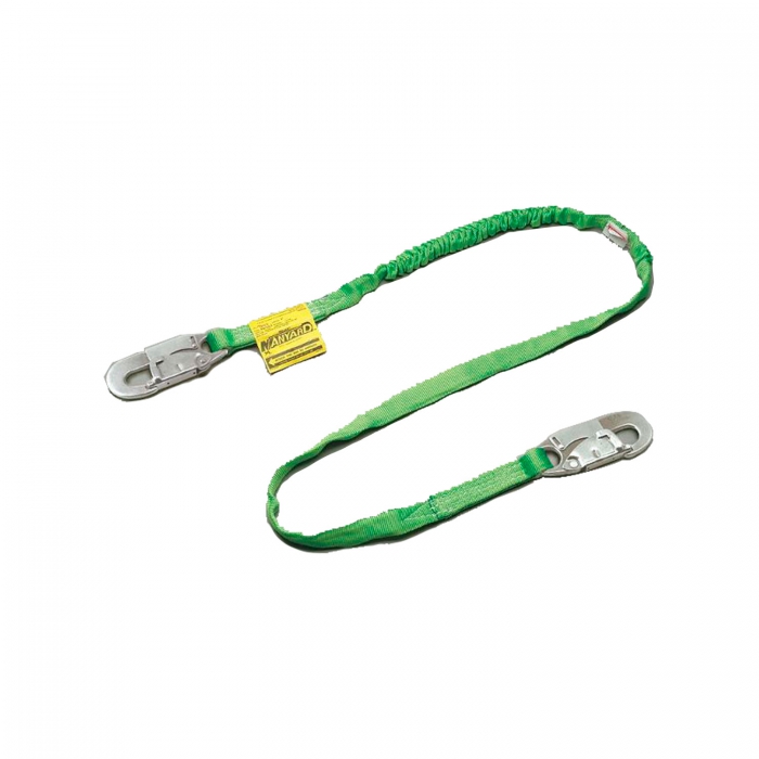 LINEA DE VIDA MILLER SENCILLO DE POLIESTER VERDE 1 IN X 6 FT CAMORTIGUADOR DE IMPACTO CAP 310 LB  image number null