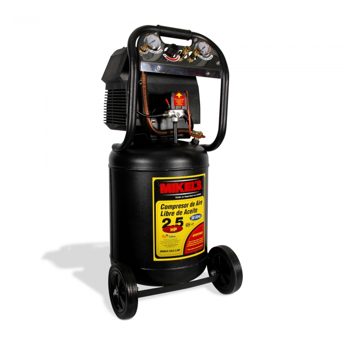 Compresor Mikels Cala2.5hp de Aire 2.5 Hp 50 Lts Libre de Aceite  image number null