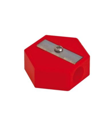 SACAPUNTAS MAE SSH25 PLASTICO BOLSA CON 25 PZAS FIGURA HEXAGONO  image number null