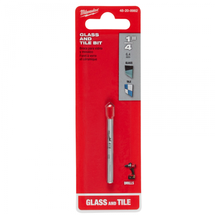 BROCA MILWAUKEE 48208982 PARA VIDRIO Y AZULEJO 14IN  image number null