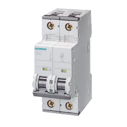 INTERRUPTOR MAGNETICO SIEMENS 5SY6202-7 400V 6KA 2 POLOS 2A  image number null