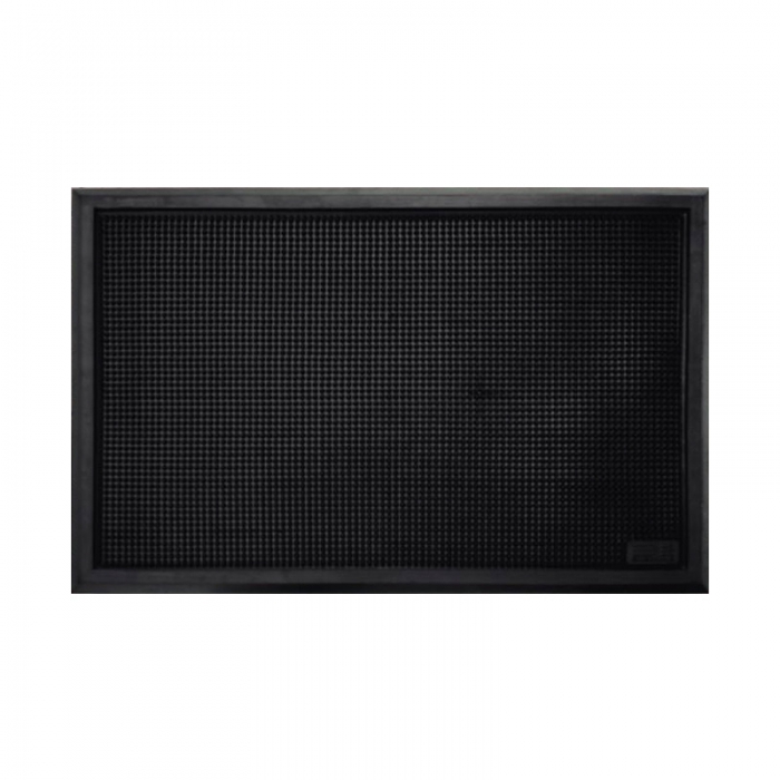 TAPETE SANITIZANTE SABLON 7625 DE HULE SBR NEGRO 60 X 90 CM  image number null
