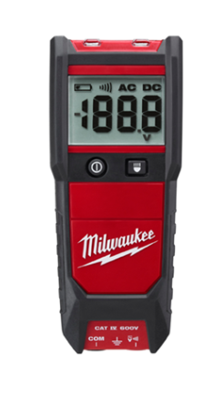 PROBADOR AUTOMATICO DE VOLTAJECONTINUIDAD DIGITAL MILWAUKEE 221220 DE AJUSTE AUTOMATICO  image number null
