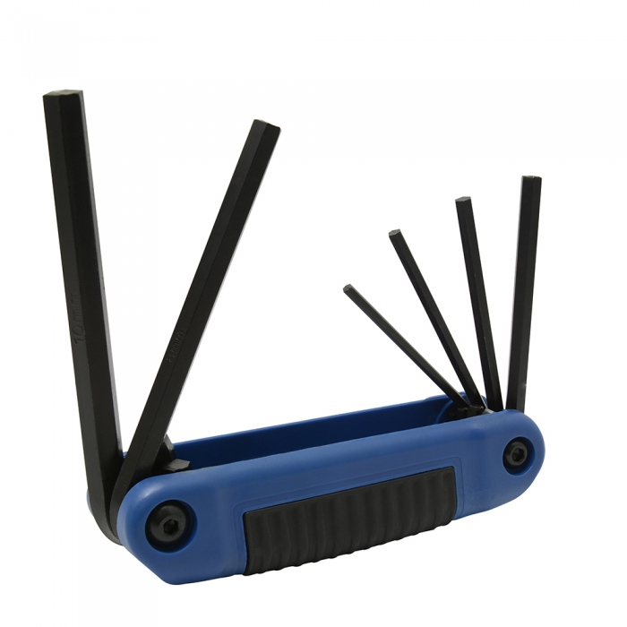 JUEGO URREA 4973BM DE 6IN LLAVES HEXAGONALES TIPO NAVAJA 44472MM  image number null