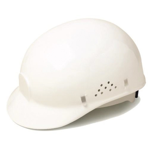 CASCO DE SEMI SEGURIDAD TERMOPLASTICO 4 PUNTOS DE APOYO PARA LA SUSPENSIÓN BLANCO *** PERFORADO ***  image number null