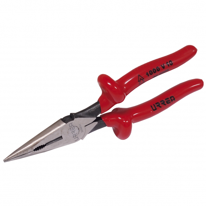 PINZA URREA 2292GV PUNTA LARGA 1000V USO EXTRA PESADO  image number null