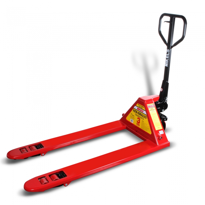 Patin Mikels Tmk3 Hidraulico Traspaleta con Ruedas de Poliuretano Sistema Tandem 3 Ton  image number null