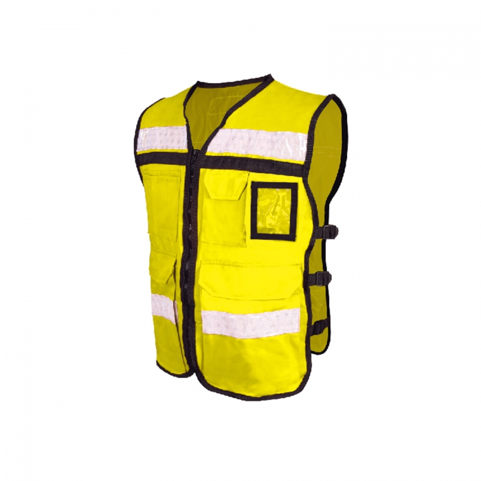CHALECO JYRSA SR2080AMCRMD AMARILLO ABIERTO TIPO RESCATISTA DE ALTA VISIBILIDAD TM  image number null