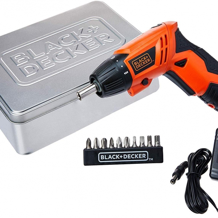 ATORNILLADOR BLACK and DECKER KC4815TB3 4.8V ACC CAJA MET  image number null