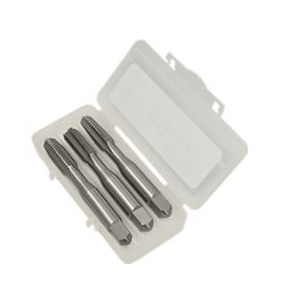 Juego de 3 Machuelos de Acero A.V. Cuerdas Rectificadas de 14 In 20 Cuerdas por Pulgada  image number null