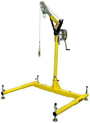 SISTEMA MILLER DURAHOIST PESPACIOS CONFINADOS ALUMINIOACERO INOXIDABLE AMARILLO MOD DH1  image number null