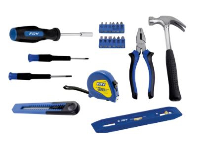 JUEGO DE HERRAMIENTAS FOY JHF05 COMBINADO 20 PZAS  image number null