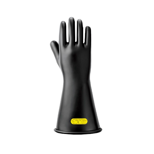 GUANTE ANSELL MARIGOLD PARCO ELECTRICO DE CAUCHO NEGRO CLASE 4 DE 18 IN T11  image number null