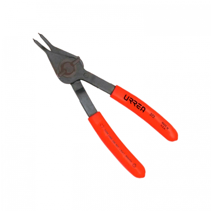 Pinza Urrea 372 para Para Anillos de Retenci&oacute;n Desmontable 0.047 &Aacute;ngulo de 18 grados   image number null