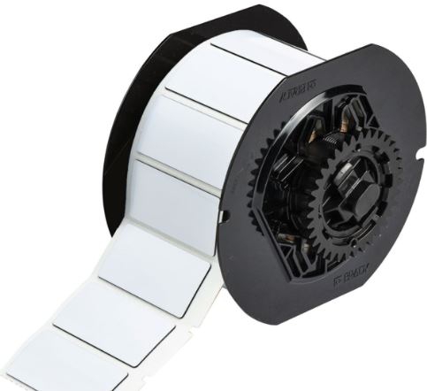 Etiqueta Brady de Panel Elevado Blanco B30 de 1 In X 2 In de Largo Rollo C100 Pzas  image number null