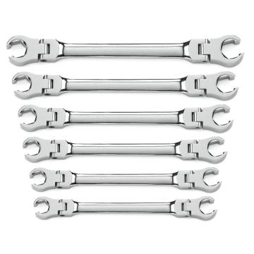 JUEGO GEARWRENCH 81911D LLAVES ABOCINADAS FLEXIBLE MET  image number null