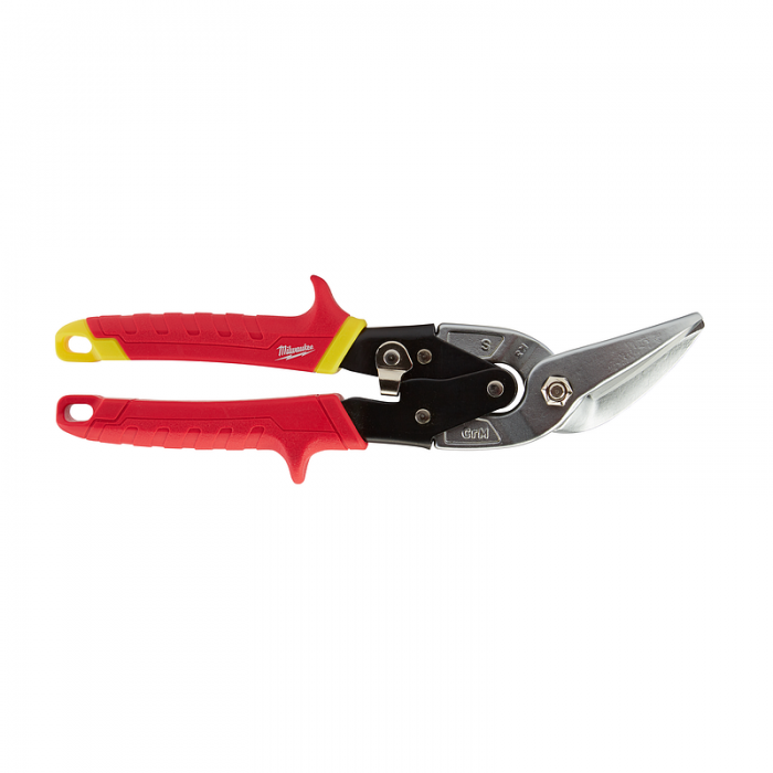 TIJERA MILWAUKEE 48224532 DE AVIADOR CORTE RECTO ACODADO 10IN  image number null