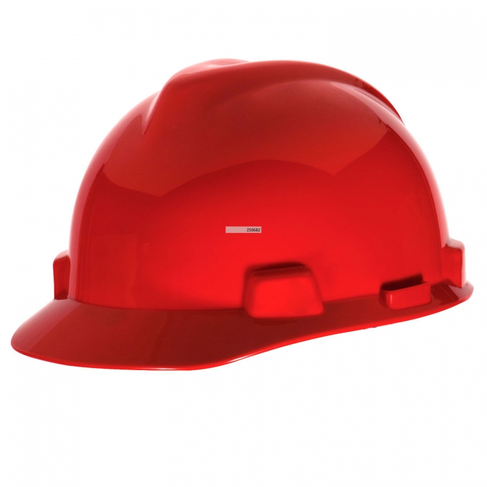 CASCO TIPO CACHUCHA MSA V-GARD ROJO SUSPENSION ONE-TOUC Rojo image number null