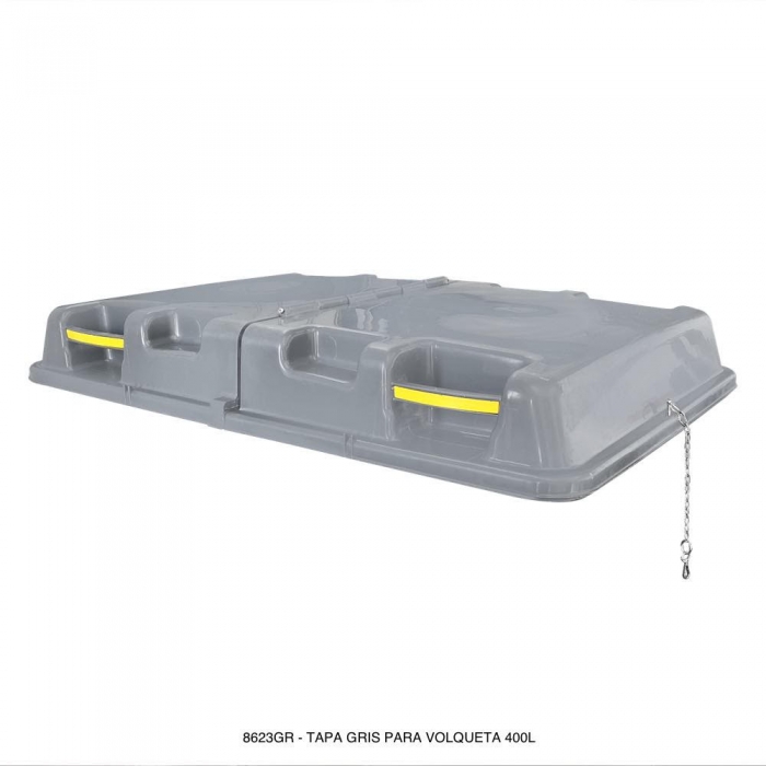 TAPA SABLON 8623GR GRIS PARA VOLQUETA 400L GRIS  image number null